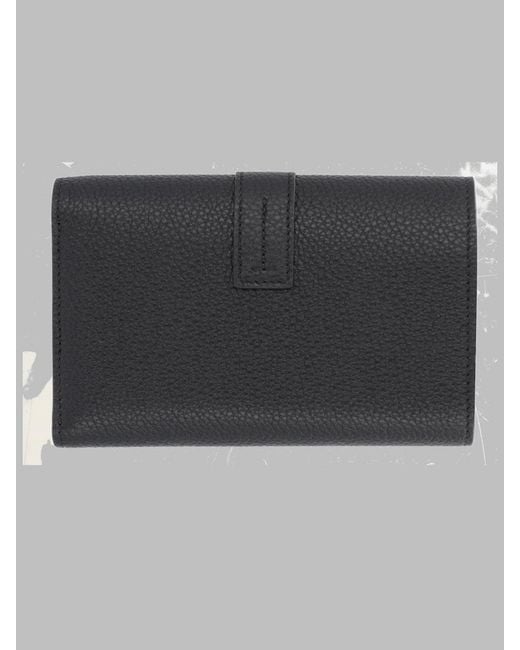 Tom Ford Black Leather Wallet With Sleek Continental Profile