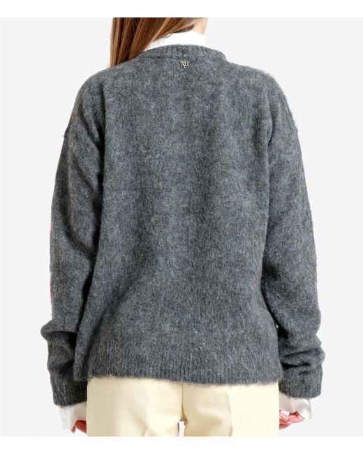 Aniye By Gray Aniye von Pullovern Grau