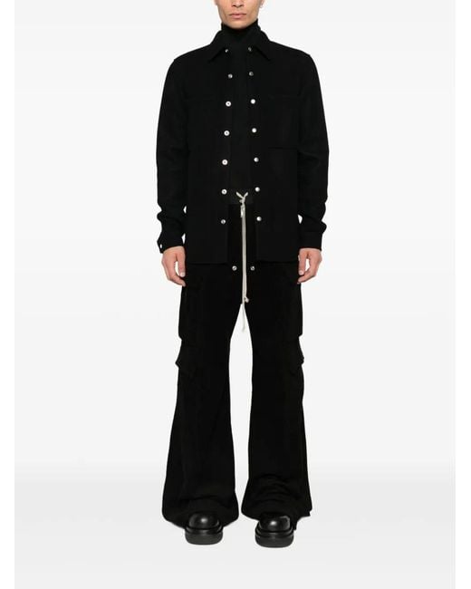 Rick Owens Black Cargobelas for men