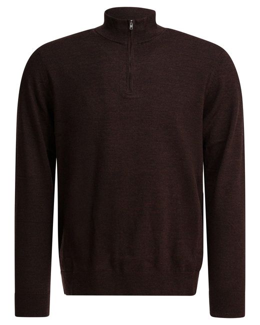 NN07 Black Merino Wool Knitwear for men