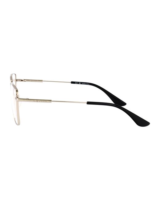 McQueen Multicolor Metal Optical Glasses