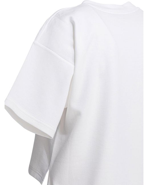 Alaïa White Boxy Fit T Shirt