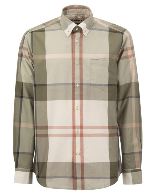 Harris Plaid Shirt sur mesure Barbour pour homme en coloris Natural