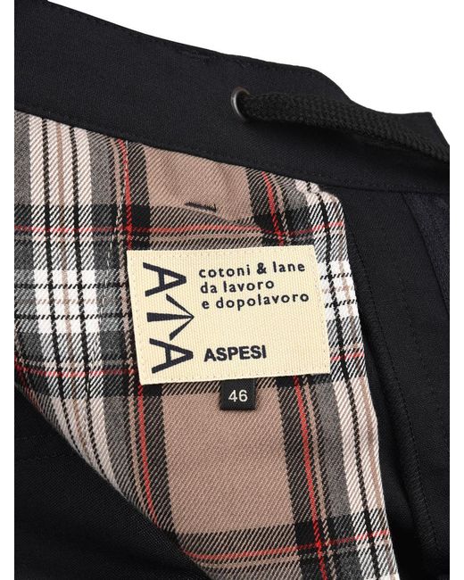 Aspesi Broek Blauw in het Blue voor heren