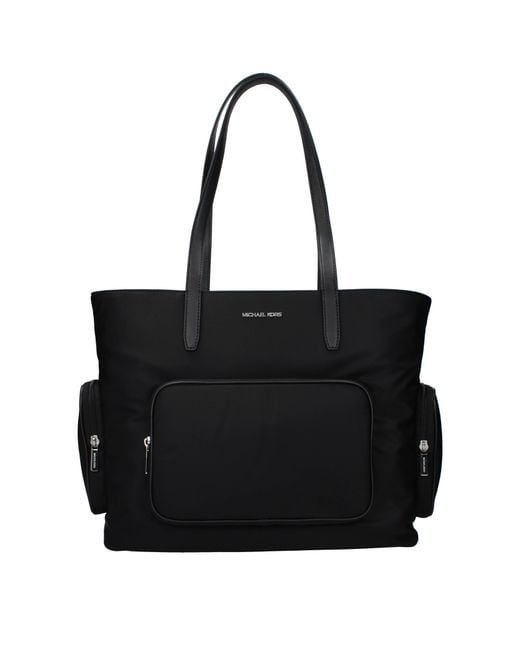 Michael Kors Black Khai Shoulder Bag For Fabric