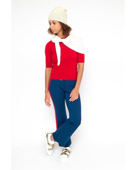 LA ROSE Red Pullover