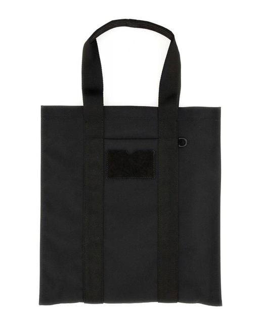 Moschino Black Couture Logo-Print Tote Bag