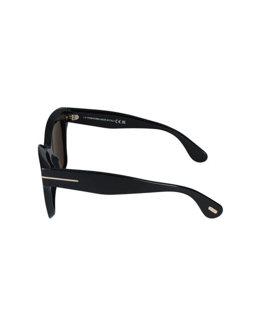 Tom Ford Zonnebrillen Ft1217 01 A /17 /140 in het Black