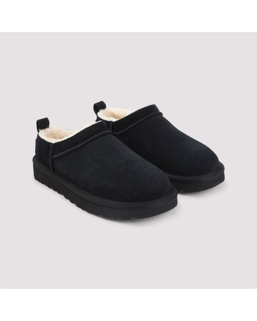 Ugg Black Classic Micro Boots