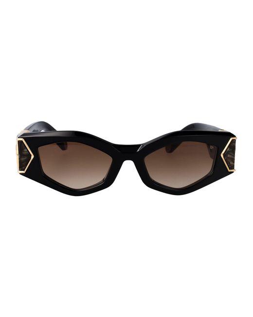 Philipp Plein Brown Sunglasses