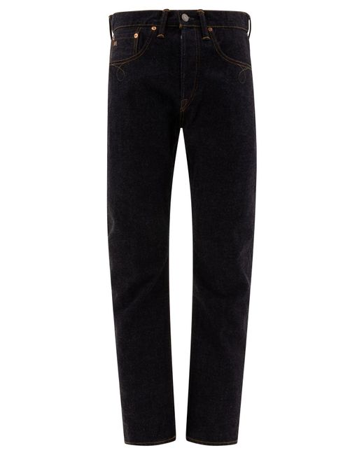 RRL Black East-West Bootcut Jeans for men
