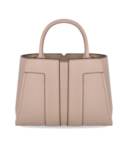 Elisabetta Franchi Natural Medium Handbag