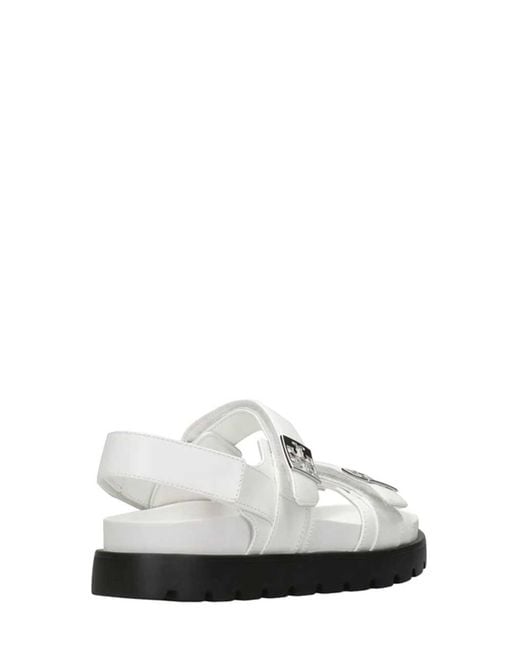 Tory Burch White Mellow Sandal