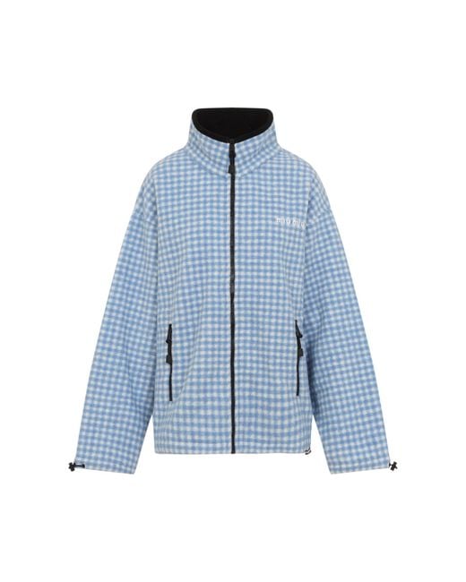 Miu Miu Blue Blouson