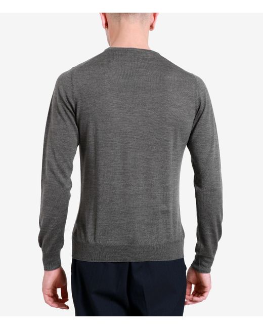 Tagliatore Gray Sweaters for men