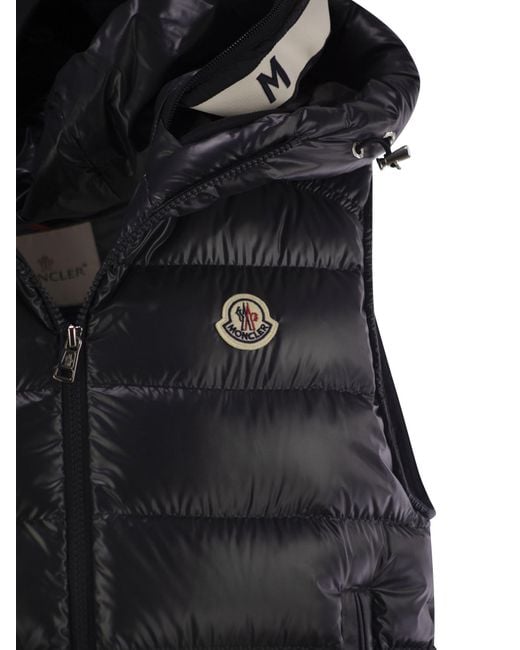 Barant Down Gilet Moncler de hombre de color Black