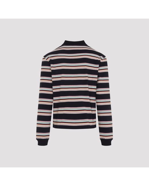 Marni Black Cotton Polo