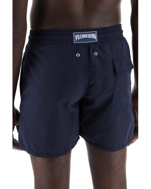 Vilebrequin Blue Moorea Sea Bermuda Shorts