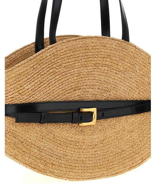 Balmain Black 'Shuffle' Medium Shoulder Bag