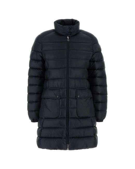 Moncler Blue Genet Long Coat