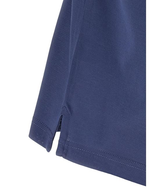 Pal Zileri Blue Crew Neck T Shirt