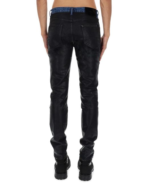 Purple Brand Blue Denim Pants for men