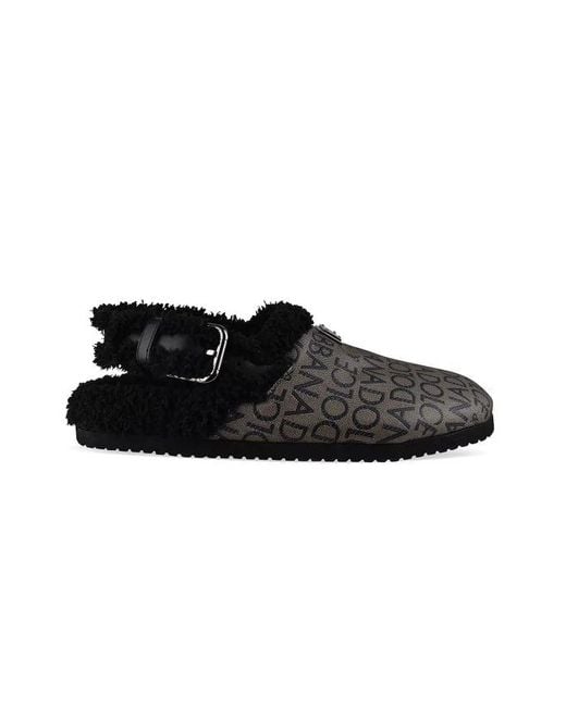 Dolce & Gabbana Black Dolce&Gabbana Mules