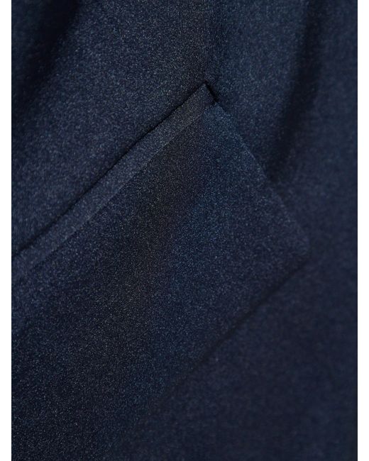 Theory Blue Tie Waist Blazer.Cru