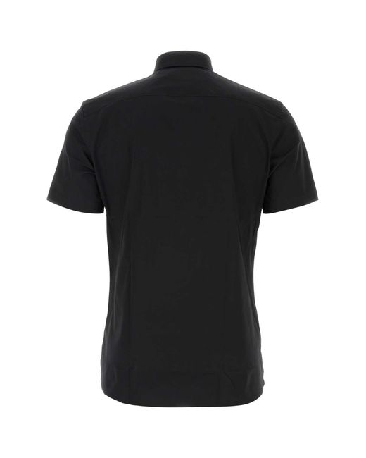 Burberry Black Long-Sleeve Formal Shirt for men