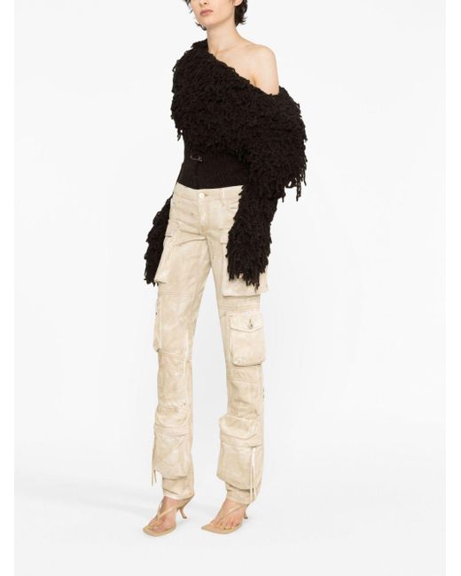 The Attico Cargo Broek in het Natural