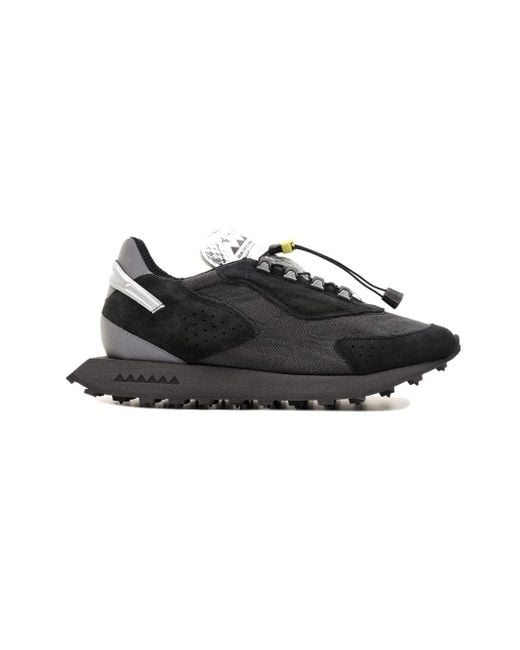 RUN OF Turnschuhe schwarz in Black für Herren