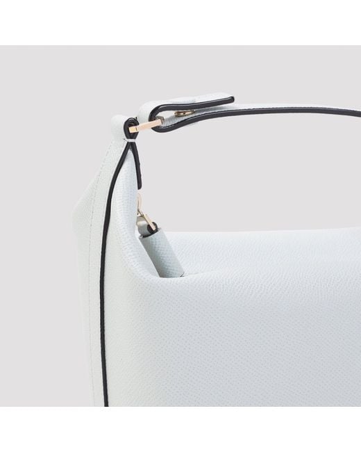 Valextra White Mini Handbag Pouch