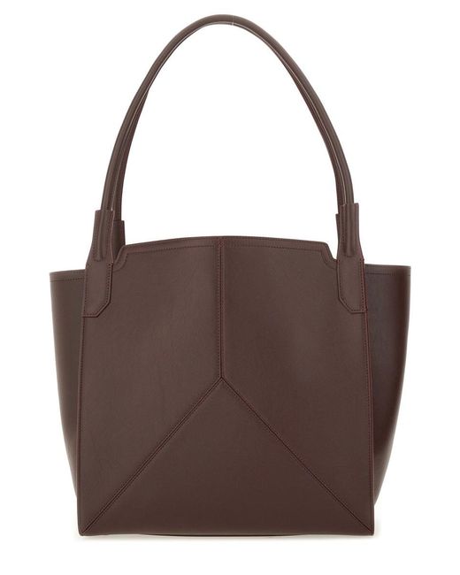 Victoria Beckham Brown Victoria" Tote Bag