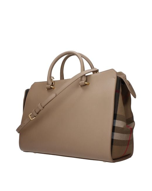 Burberry Brown Hand Bags Leather/Chestnut