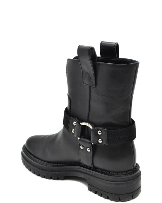 Sergio Rossi Black Booties