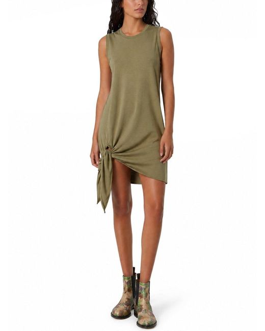 J.W. Anderson Green Jw Anderson Mini Abito Con Nodo