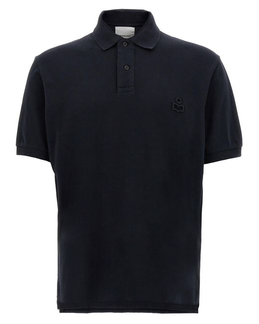 Isabel Marant 'afko' Poloshirt in het Black voor heren