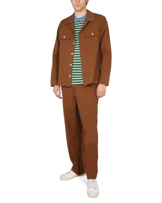 Howlin' By Morrison Brown Button Down Pants for men