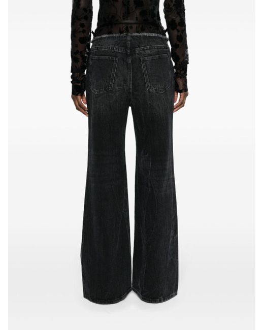 Givenchy Black Flare Jeans