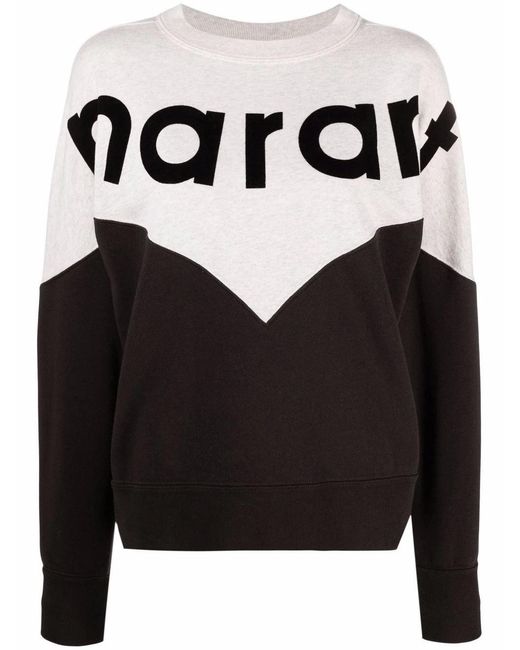 Isabel Marant White Houston Sweatshirt