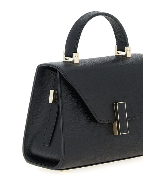 Valextra Micro 'iside' Crossbody Tas in het Black