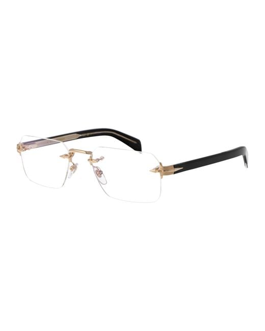 David Beckham Metallic Optical Db 7116 Rhl for men