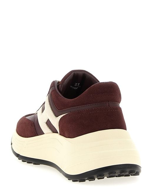 Hogan Brown Low-Top Sneaker
