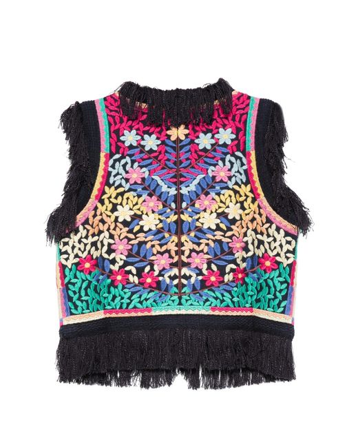 Antik Batik Blue Vest