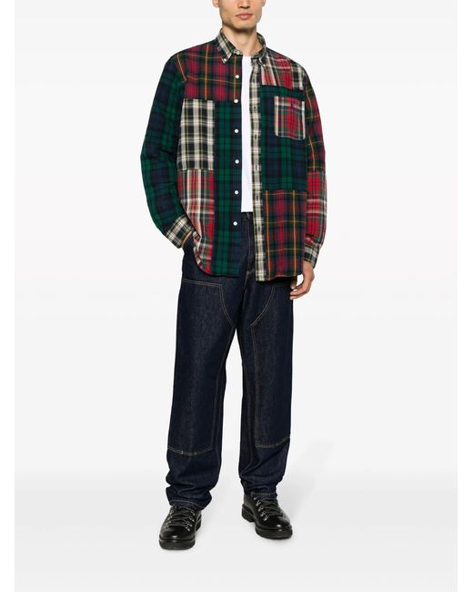 Carhartt Blue Double Knee Pant for men