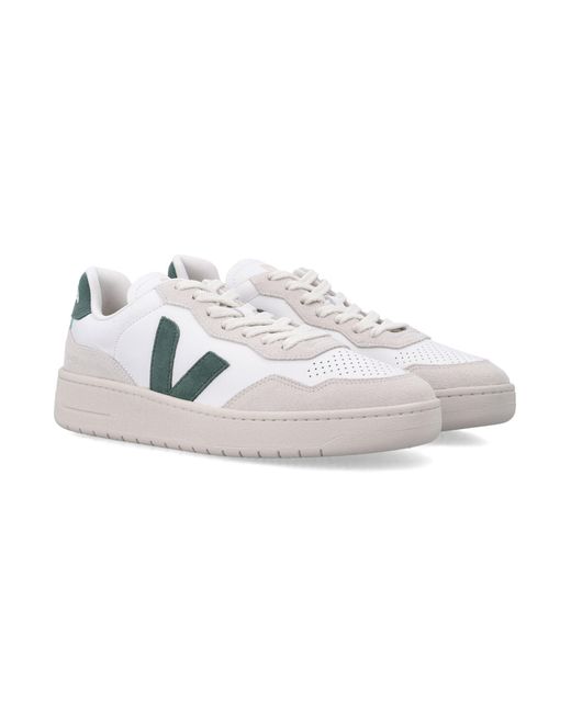 Veja Multicolor V-90 Leather Sneakers And Cyprus