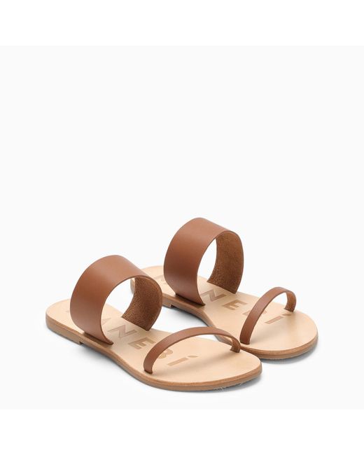 Manebí Brown Leather Canyon Sandal