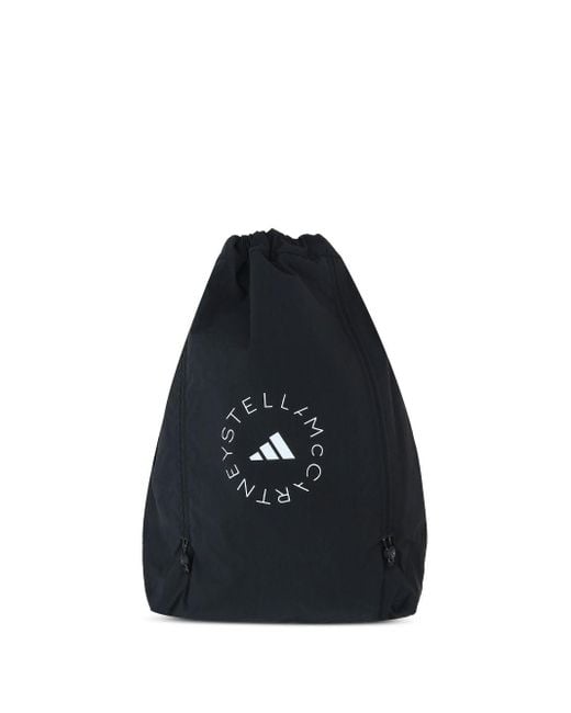 Adidas By Stella McCartney Blue Logo-Print Backpack