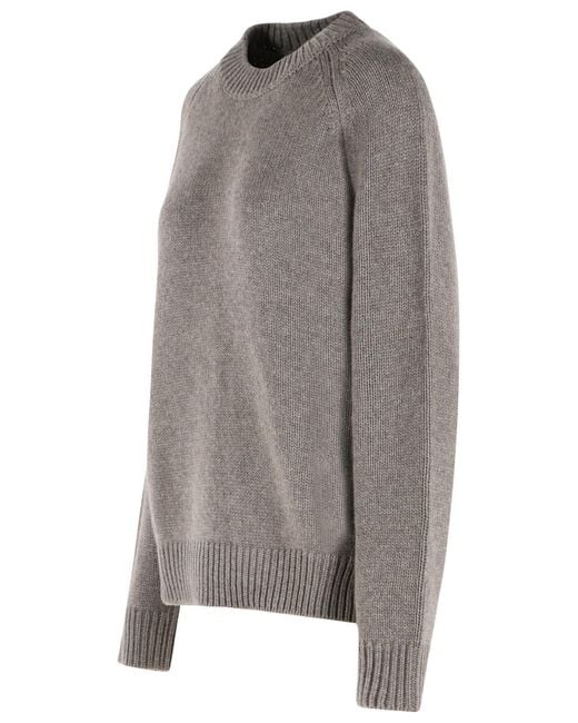 Lisa Yang Gray 'Anine' Sweater