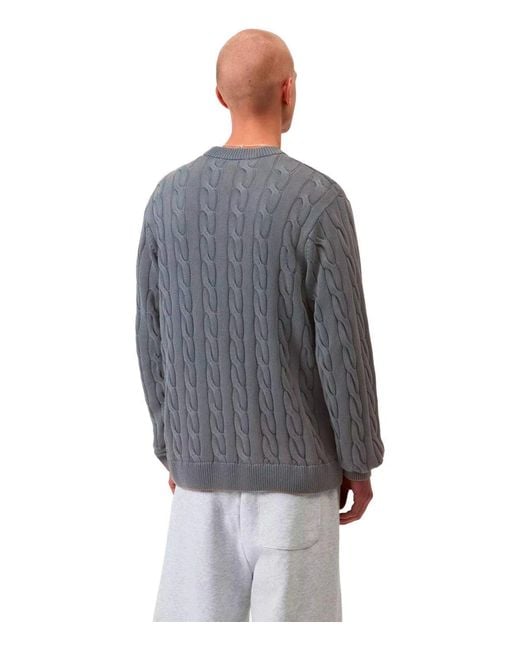 Carhartt Blue Carter Cozy Crewneck Sweater